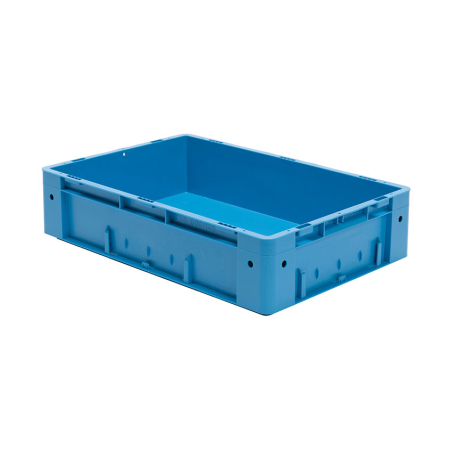Euronorm 600x400x145 mm - renforce Fond & cotes pleins - RVC-6140-060 - Linum