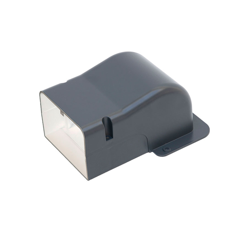 Capuchon mural 105mm Gris anthracite ral 7016 - ADP-1610-313 - Linum