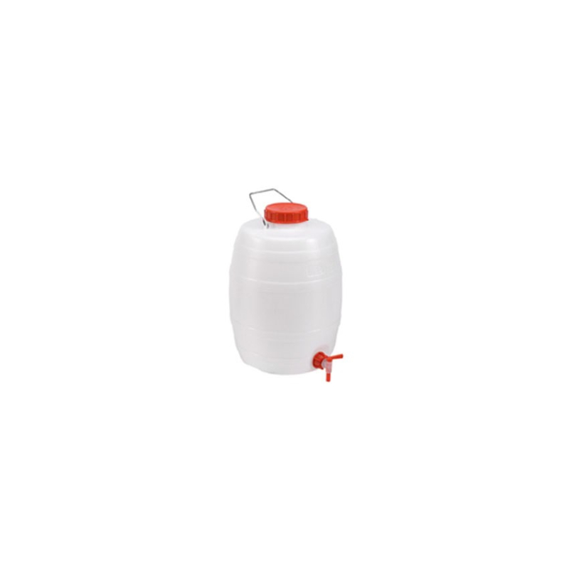 Baril pour liquides - 20l - avec robinet Hx&oslash;: 410x292mm - JCW-2020-010 - Linum