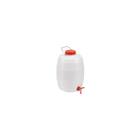 Baril pour liquides - 20l - avec robinet Hx&oslash;: 410x292mm - JCW-2020-010 - Linum