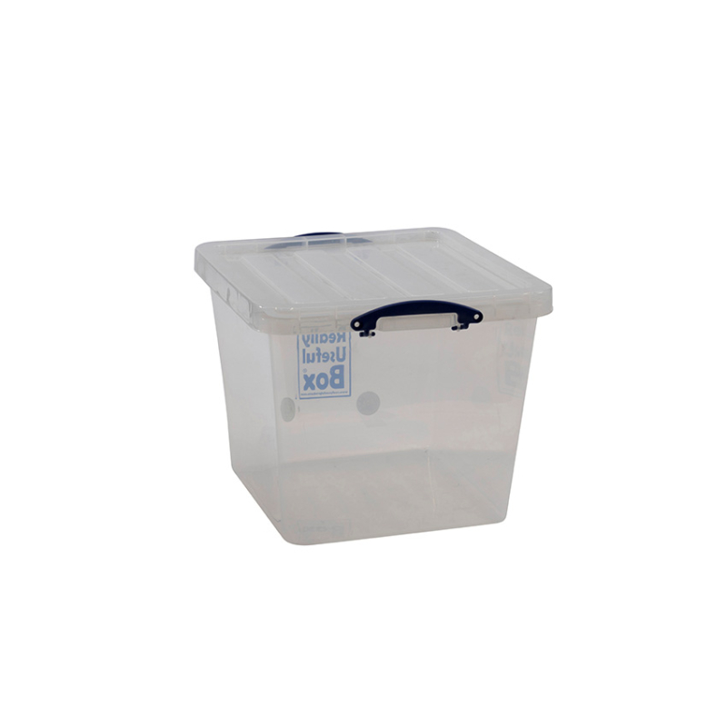 Bo&icirc;te transparente couvercle incl 60l 520x470x415mm - RQN-0600-990 - Linum