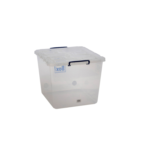 Bo&icirc;te transparente couvercle incl 60l Winged lid - 520x460x385mm - RQN-0601-990 - Linum