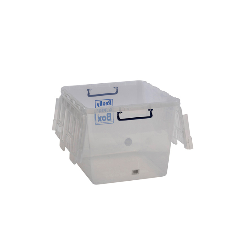 Bo&icirc;te transparente couvercle incl 60l Winged lid - 520x460x385mm - RQN-0601-990 - Linum