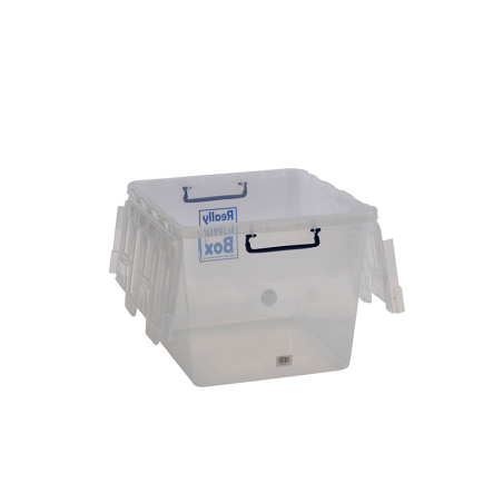 Bo&icirc;te transparente couvercle incl 60l Winged lid - 520x460x385mm - RQN-0601-990 - Linum