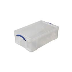 Box transparent - couvercle incl. 710x440x230 mm - 50l - RUB-5000-990 - Linum