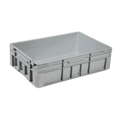 Euronorm 600x400x170mm - 30l Solid line fermee jusqu'&agrave; 50kg charge ut - SLC-6170-050 - Linum