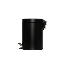 Poubelle ronde &agrave; p&eacute;dale 5l  - WPP-6005-020 - Linum