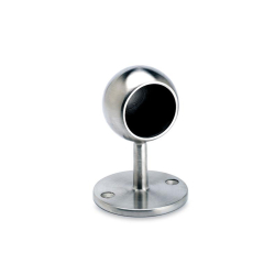 Support borgne - &oslash;38.1mm Inox look - GFK-2330-840 - Linum