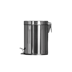 Poubelle ronde &agrave; p&eacute;dale 5l  - WPP-6005-841 - Linum