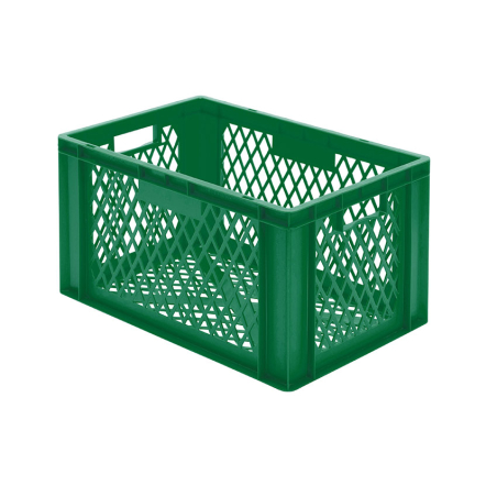Euronorm 600x400x320 mm - standard Fond & cotes ajoures - RTP-6322-040 - Linum
