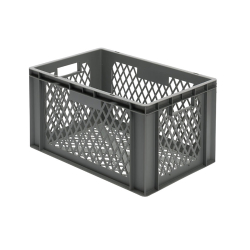 Euronorm 600x400x320 mm - standard Fond & cotes ajoures - RTP-6322-050 - Linum