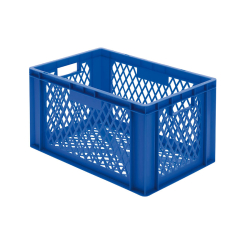 Euronorm 600x400x320 mm - standard Fond & cotes ajoures - RTP-6322-060 - Linum