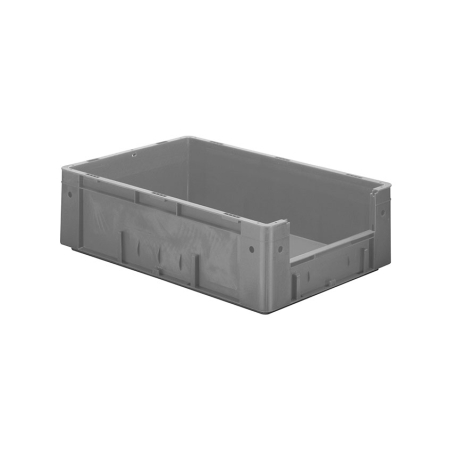 Bac euronorm 600x400x175 - ouv. Front. Fond et parois pleins - SCC-6171-050 - Linum