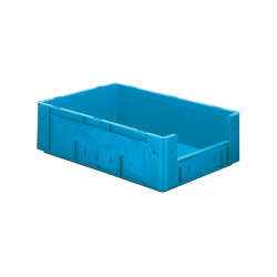 Bac euronorm 600x400x175 - ouv. Front. Fond et parois pleins - SCC-6171-060 - Linum