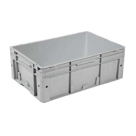 Euronorm 600x400x220mm - 40l Solid line fermee jusqu'&agrave; 50kg charge ut - SLC-6220-050 - Linum