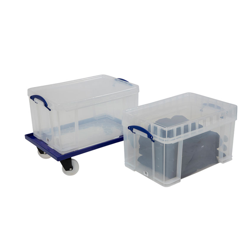 Box transparent - couvercle incl. 600x400x315mm - 48l - RUB-4800-990 - Linum