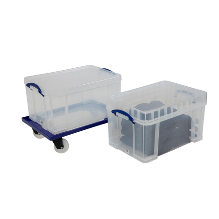 Box transparent - couvercle incl. 600x400x315mm - 48l - RUB-4800-990 - Linum