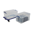 Box transparent - couvercle incl. 600x400x315mm - 48l - RUB-4800-990 - Linum