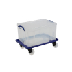 Box transparent - couvercle incl. 600x400x315mm - 48l - RUB-4800-990 - Linum