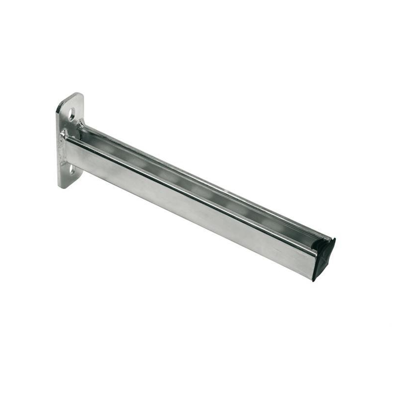 Support mural zingue - profil 41x41mm L500mm - 150kg+150kg - par piece - ALX-6113-000 - Linum