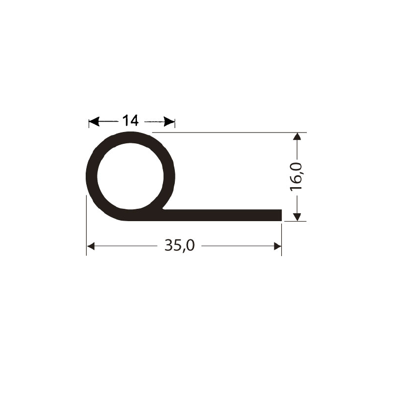 Joint silicone  - JSO-0180-050 - Linum