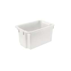 Bac euro gerbable/emboitable 600x400x325 mm - rota - HRC-6325-010 - Linum