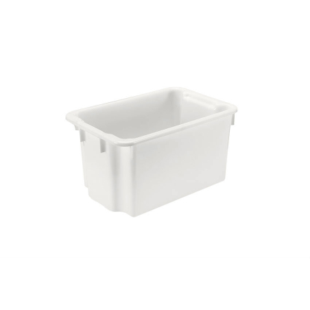 Bac euro gerbable/emboitable 600x400x325 mm - rota - HRC-6325-010 - Linum