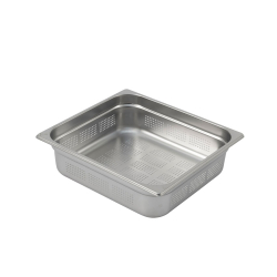 Gn2/3 - 100mm recipient inox Perfore - premium line - LGF-2310-000 - Linum