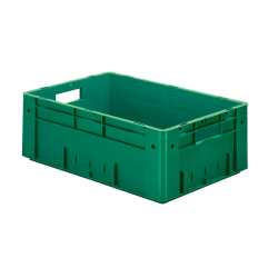 Euronorm 600x400x210 mm - renforce Fond & cotes pleins - RVC-6212-040 - Linum
