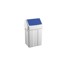 Poubelle avec couvercle basculant 25l 330x270x520mm - WFB-0025-060 - Linum
