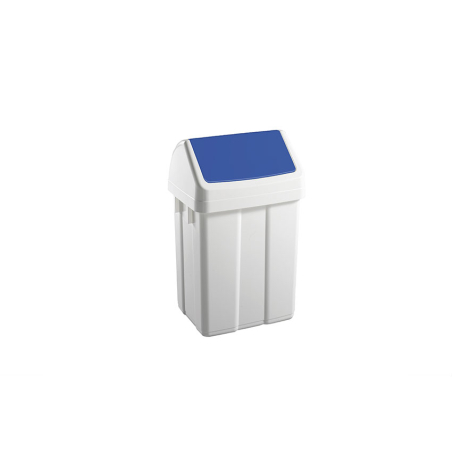 Poubelle avec couvercle basculant 25l 330x270x520mm - WFB-0025-060 - Linum