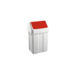Poubelle avec couvercle basculant 25l 330x270x520mm - WFB-0025-070 - Linum