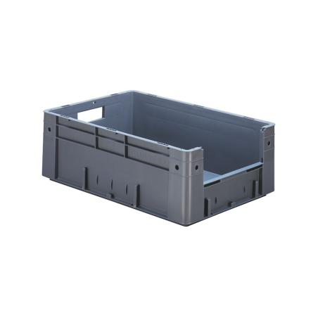 Bac euronorm 600x400x210 - ouv. Front. Fond et parois pleins - SCC-6211-050 - Linum
