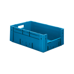 Bac euronorm 600x400x210 - ouv. Front. Fond et parois pleins - SCC-6211-060 - Linum