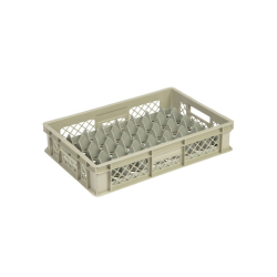 Casier a verres 40 comp. 600x400x130mm &Oslash;65mm - ajoure - GOP-9135-093 - Linum
