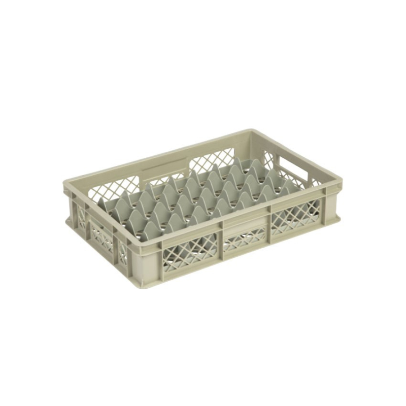 Casier a verres 40 comp. 600x400x130mm &Oslash;65mm - ajoure - GOP-9135-093 - Linum