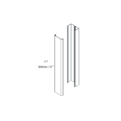 Trunking pr coude pour silent+ mini lime Speediduct - ADP-9902-010 - Linum