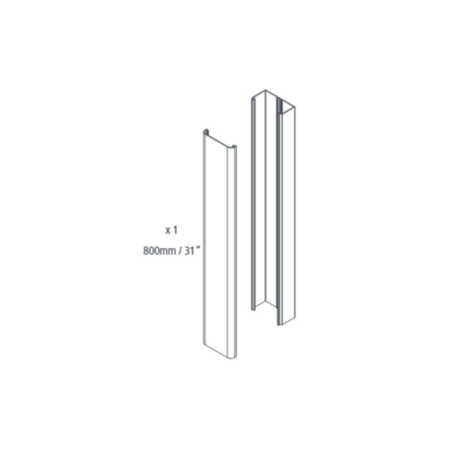 Trunking pr coude pour silent+ mini lime Speediduct - ADP-9902-010 - Linum