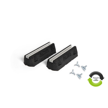 Alixo-foot set 400x135x100mm 2 pieds incl. Ecrous m10x30 - ALX-1249-000 - Linum