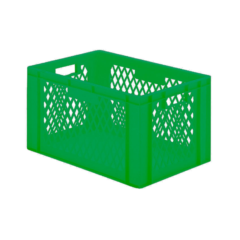 Euronorm 600x400x320mm - standard Fond plein - cotes ajoures - RTD-6322-040 - Linum