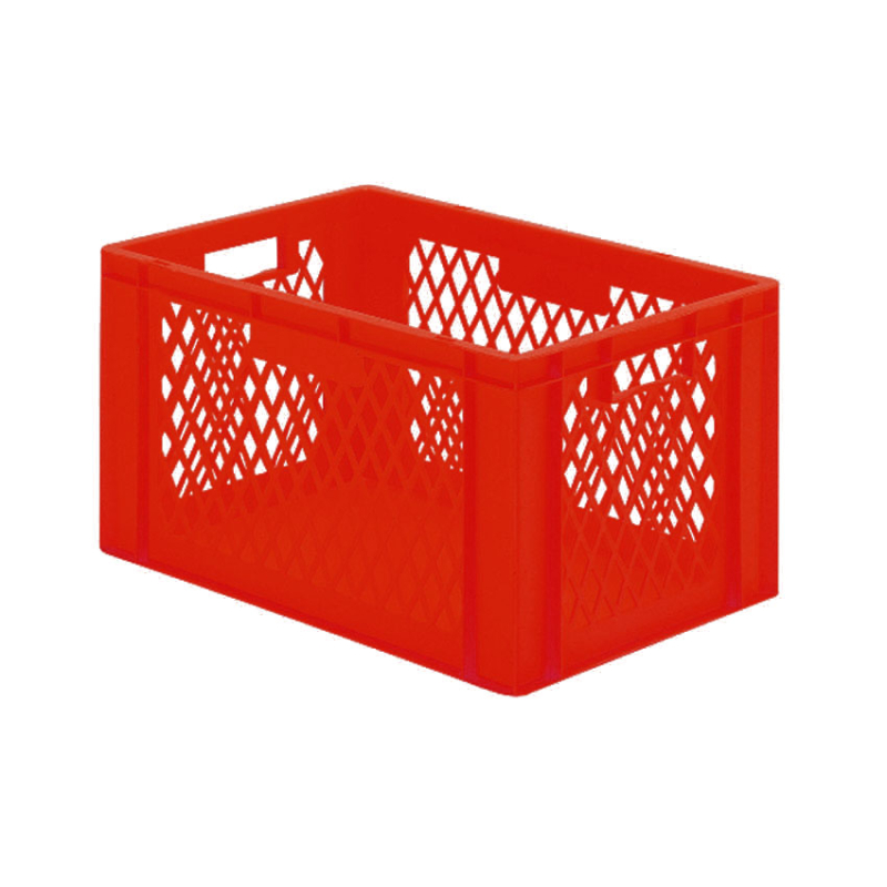 Euronorm 600x400x320mm - standard Fond plein - cotes ajoures - RTD-6322-070 - Linum
