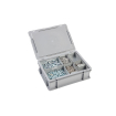 Bac euronorm 400x300x133 mm Avec couvercle et poignee - BUB-4120-050 - Linum