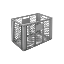 Euronorm 600x400x426mm - standard Fond & cotes ajoures - COP-6424-050 - Linum