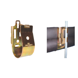 Collier en metal 1/2 - 7/8' - p3 Fixation m8/m10 - 10pce/pck - ASP-3251-000 - Linum