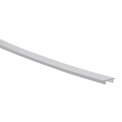 Profil clips en pvc pour cremaillere Look inox - longueur  3 m - SUP-6303-990 - Linum