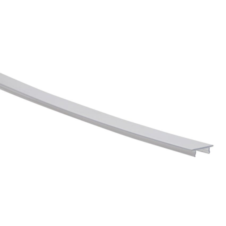 Profil clips en pvc pour cremaillere Look inox - longueur  3 m - SUP-6303-990 - Linum