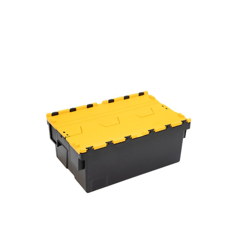 Bac Navette Ergonomique Noir avec Couvercle Color&eacute; - DPT-6255-080 - Linum