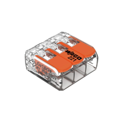 Accessoires &eacute;lectriques Borne de connexion 3 fils avec poign&eacute;e - ELK-9019-000 - Linum