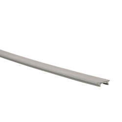 Syst&egrave;me d'&eacute;tag&egrave;re &agrave; pain Profil Clips en PVC Look Inox - SUP-6303-854 - Linum