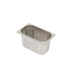 Bacs gastronormes en inox Perfor&eacute; 150 mm - GNF-1415-000 - Linum